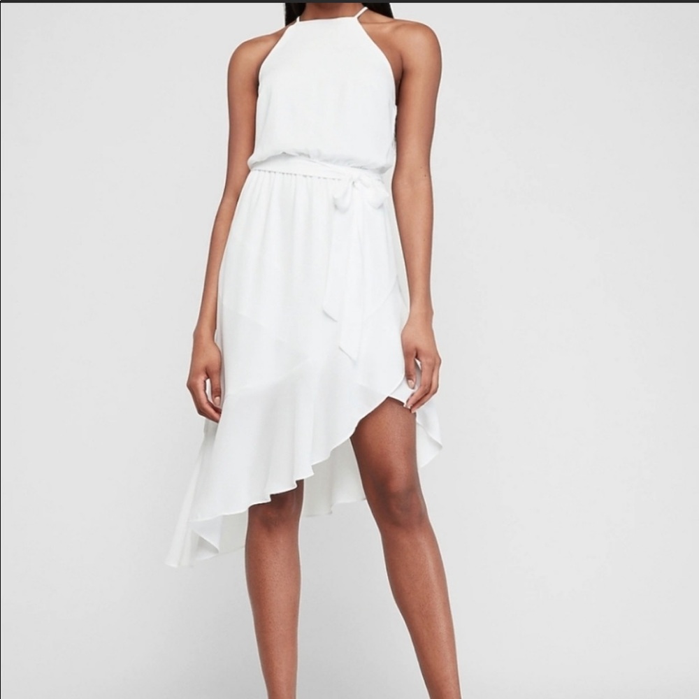 Express Asymmetrical Dress NWT